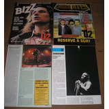 Bono Vox E U2 _ Lote 02 De Muitos Recortes Originais