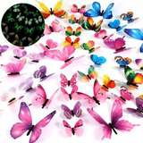 Borboletas Decorativas Fluorescentes Brilham