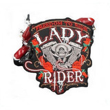 Bordado Lady Rider Rock