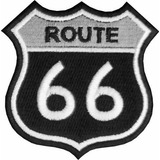 Bordado Rota 66 Moto