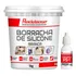 Borracha De Silicone Branca Para Moldes Com Catalisador 1kg