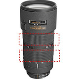 Borracha Do Zoom E Foco Lente Nikon Af-s 80-200mm F/2.8g Ed