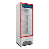 Borracha Expositor Freezer Vertical