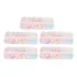 Borracha Nail Art Charm De Cor Brilhante 12 Tipos De Coração