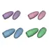 Borracha Ponteira Lapis Escolar Colorida Kaz Cores Pastel 48 Un