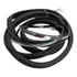 Borracha Vidro Tras Vigia Opala 4 78/90  Para Friso Plastico
