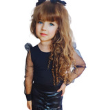 Bory Infantil Blusa Manga