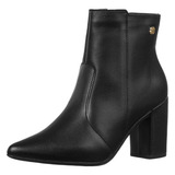 Bota Bico Fino Coturno