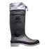 Bota Borracha Supermax Preta Cano Longo C/ Amarra Calfor