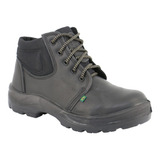 Bota Botina Em Couro