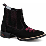 Bota Botina Feminino Texana