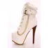 Bota Branca Importada Eua Offwhite Dani Shooes Tamanho 36/37