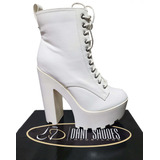 Bota Branca Importada Usa