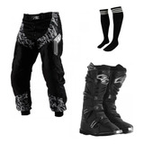 Bota Calca Motocross Trilha