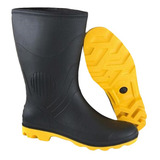 Bota Cano Alto Amarela