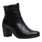 Bota Cano Medio Couro