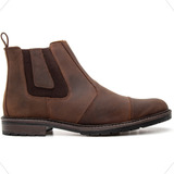 Bota Chelsea Masculina Couro