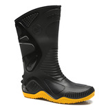 Bota Chuva Preta Sola