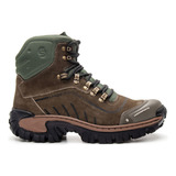 Bota Coturno Adventure Couro