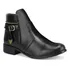 Bota Coturno Feminina Cano Baixo C/ Zíper Modelo Lindo Macio