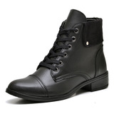 Bota Coturno Feminino Com