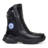 Bota Coturno Socorrista Couro