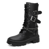 Bota Coturno Tratorada Rock