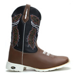 Bota Country Bico Quadrado