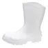 Bota De Pvc Com Forro Marluvas Cano Médio 25cm Branco N 39