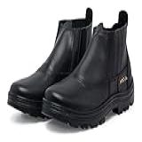 Bota De Segurança Masculino Couro Com Biqueira Elastico  41 