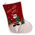 Bota Decorativa De Natal De Tecido Leva Pra Casa Su bota3 Com Design De Papai Noel   Vermelho