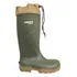 Bota Ecoboots Bracol Pu  Verde/bege Cano Longo Com Polaina