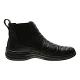 Bota Escamada Masculina Couro