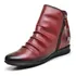 Bota Feminina Cano Curto Couro Legitimo Confortavel  - Linda