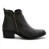 Bota Feminina Cano Curto Zíper Lateral Moderna Confortável