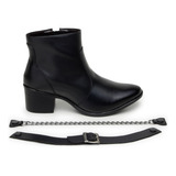 Bota Feminina Coturno Cano