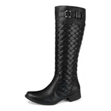Bota Feminina Montaria Couro