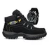Bota Masculina Adventure Coturno Botina Com Brinde