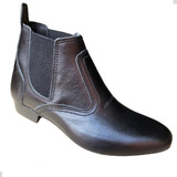 Bota Masculina Couro Botina