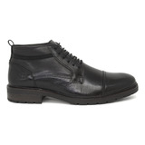 Bota Masculina Democrata Cano Curto Couro Legítimo Garage