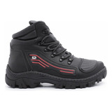 Bota Masculina Motociclista Coturno