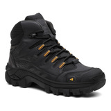 Bota Masculina Reforcada Couro