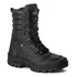 Bota Militar Coturno Cano Alto Ziper Em Couro Resistente
