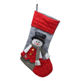 Bota Natalina Boneco De Neve Verona 47cm Espressione
