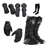 Bota Para Motocross Luva