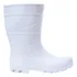 Bota Pvc Branca Borracha 7 Léguas Forrada Impermeável Com Ca