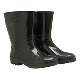 Bota Pvc Branca Cano