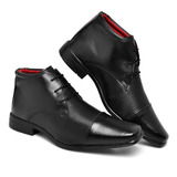 Bota Social Masculina Cano