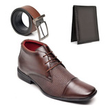 Bota Social Masculina Coturno