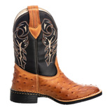 Bota Texana Avestruz Cano